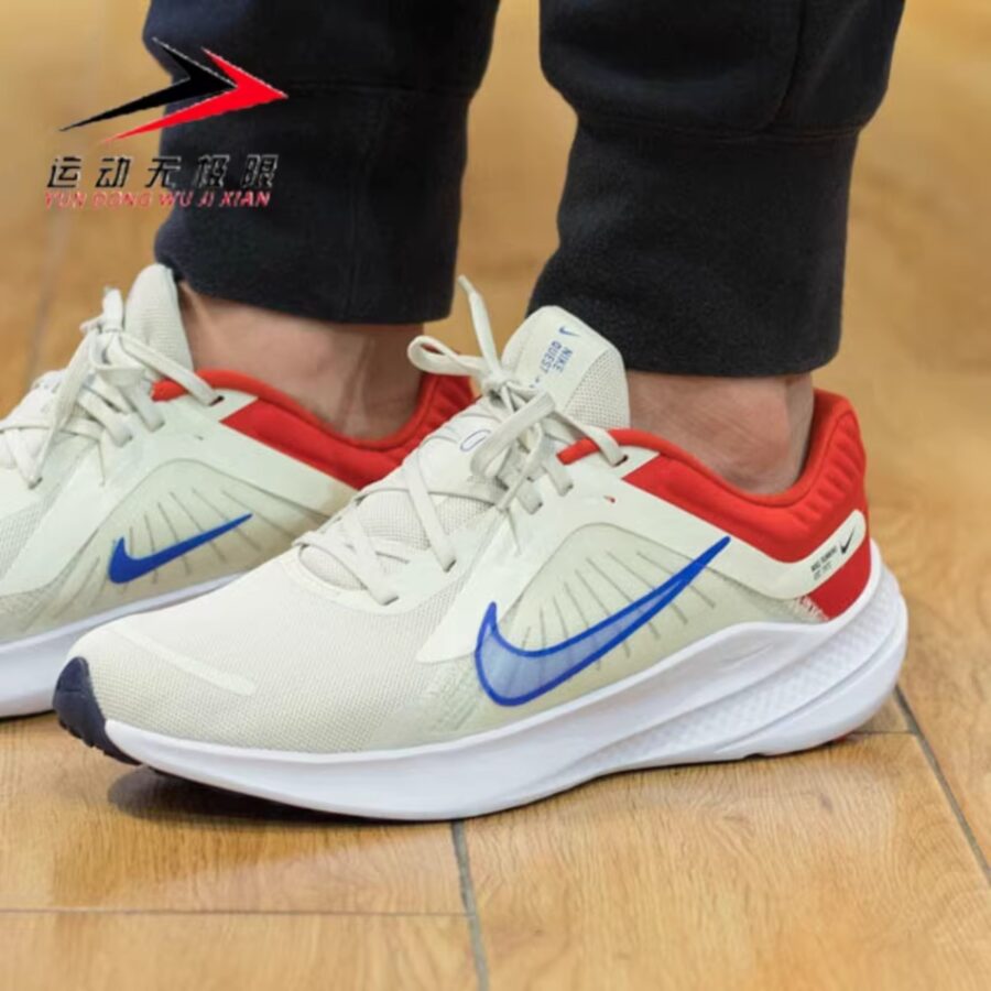 giày nike quest 5 'light green red' dd0204-009