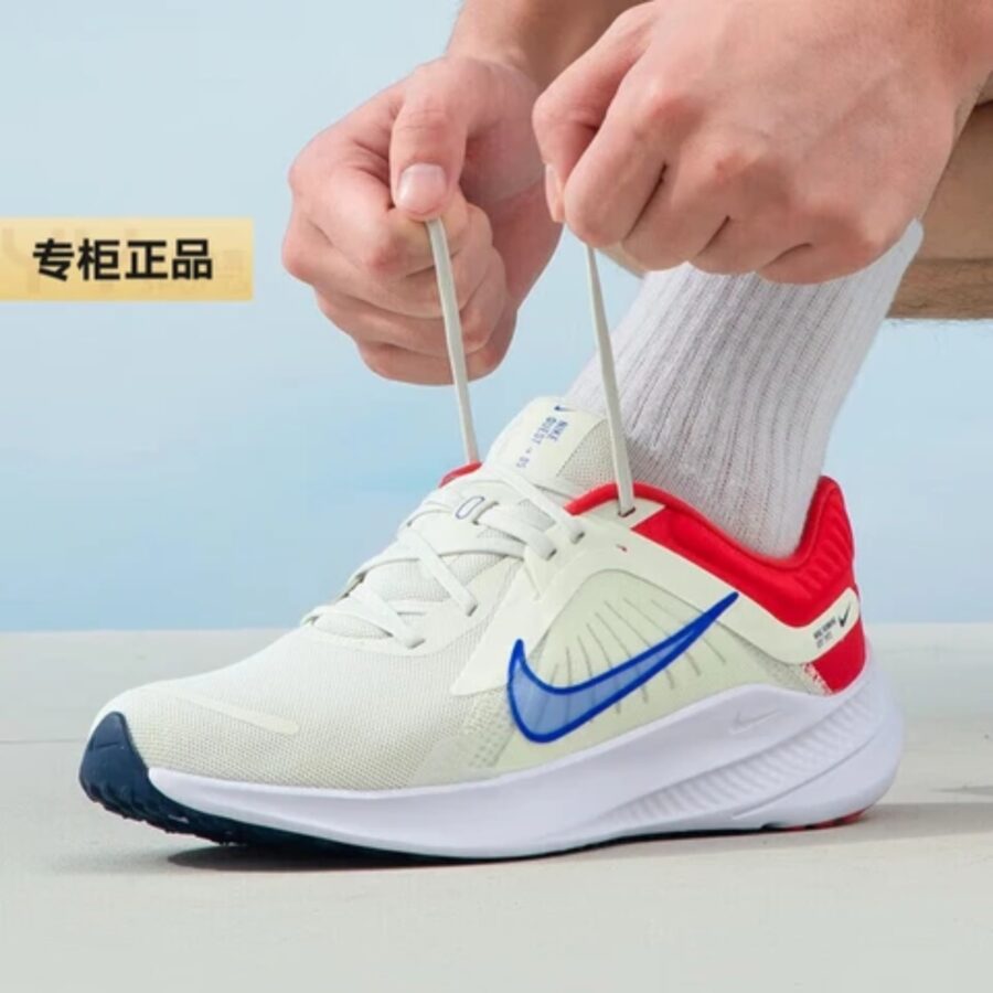 giày nike quest 5 'light green red' dd0204-009