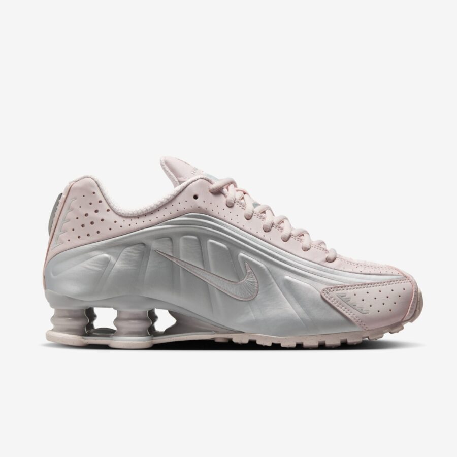 giày nike shox r4 barely rose ar3565-600