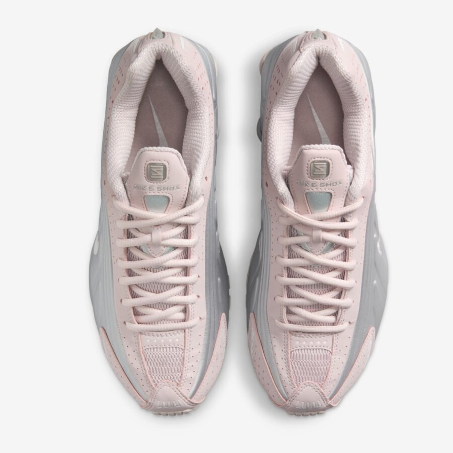 giày nike shox r4 barely rose ar3565-600