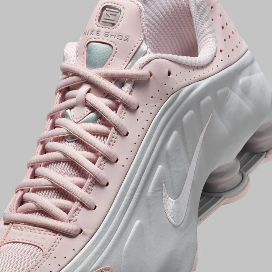 giày nike shox r4 barely rose ar3565-600