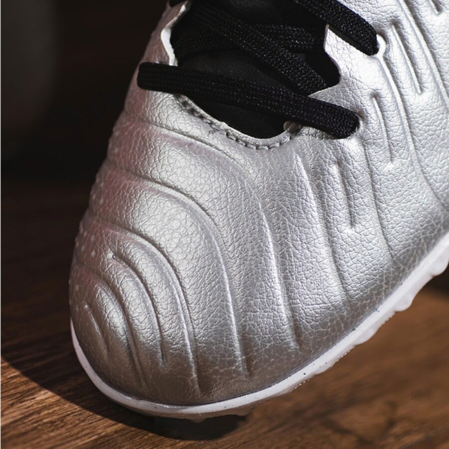 giày nike tiempo legend 10 academy tf 'metallic silver black volt' dv4342-001