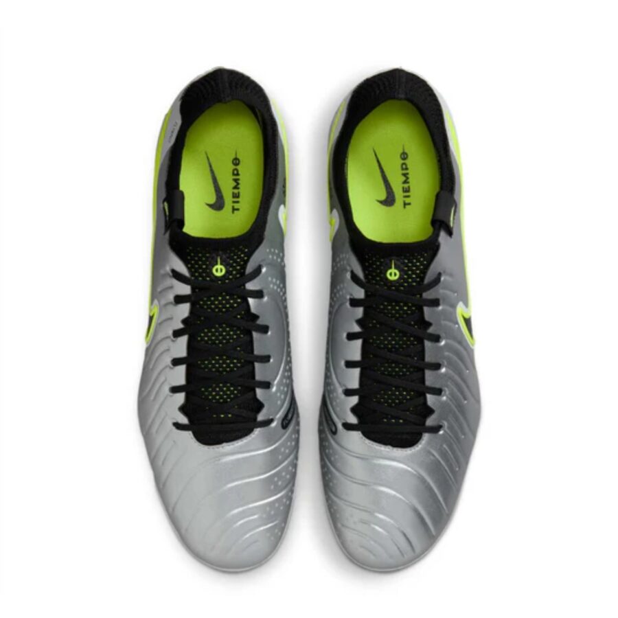 giày nike tiempo legend 10 elite ag 'metallic silver volt' dv4330-001