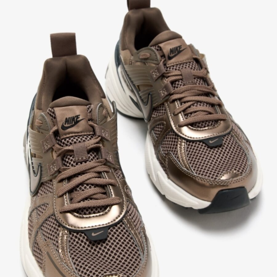 giày nike v2k run 'brown mesh' fd0736-202