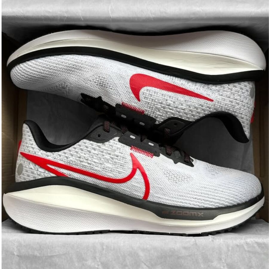 giày nike vomero 17 'white black platinum tint' fb1309-103