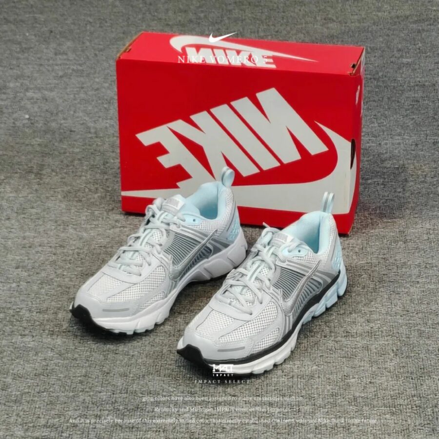 giày nike vomero 5 'pure platinum glacier blue' hq3255-043