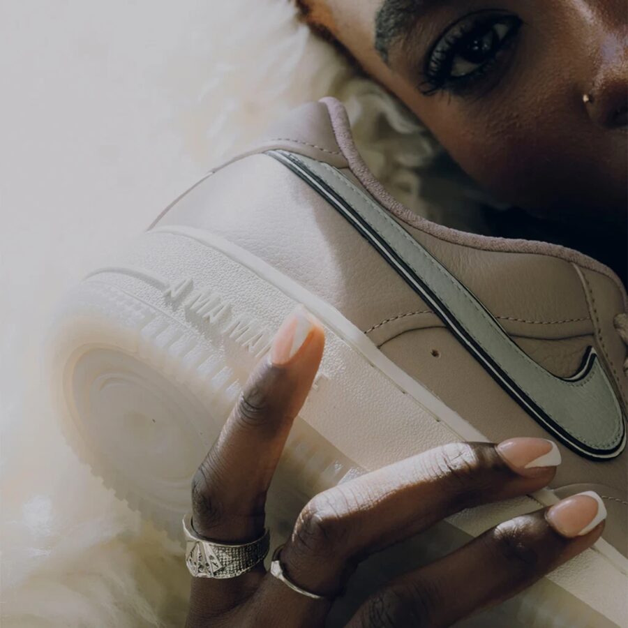 giày nike x a ma maniere air force 1 '07 'while you were sleeping' hf4084-200