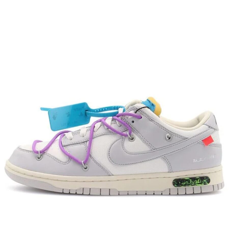 giày nike x off-white dunk low 'lot 47 of 50' dm1602-125