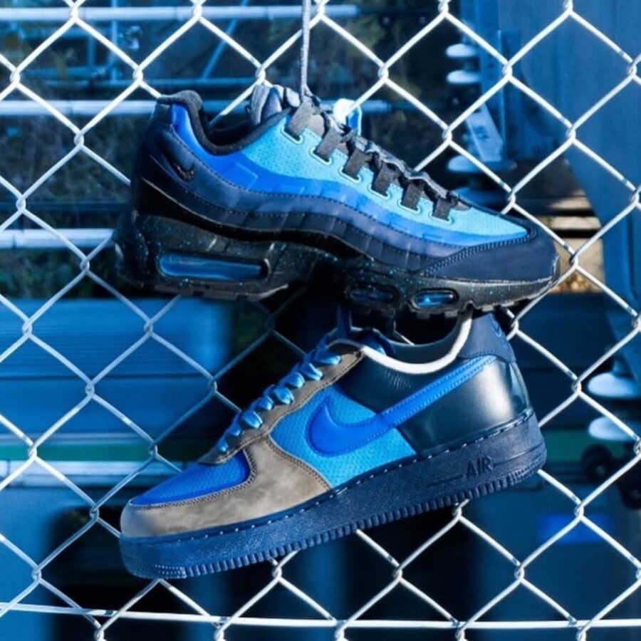 giày nike x stash air force 1 low 'soft grey harbor blue' hf5516-001