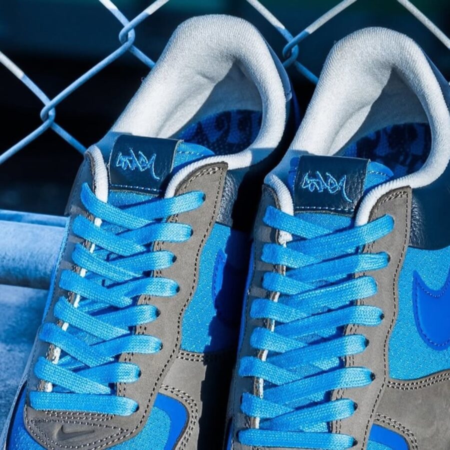 giày nike x stash air force 1 low 'soft grey harbor blue' hf5516-001