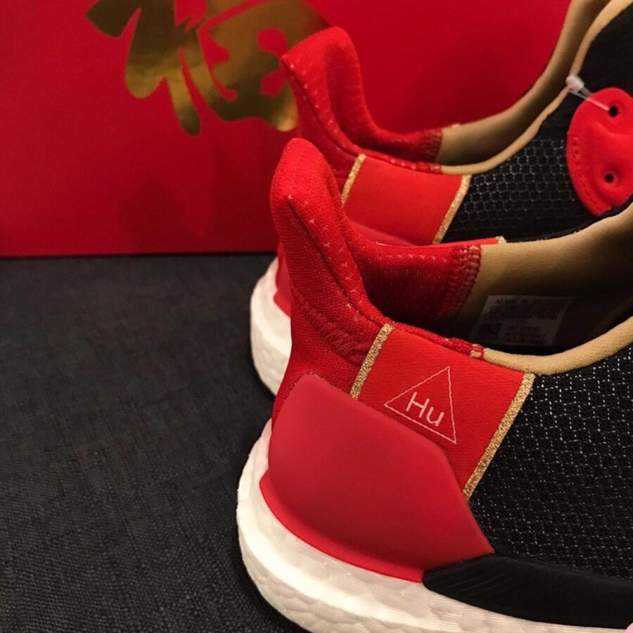 giày pharell adidas solar hu chinese new year ‘red’ ee8701