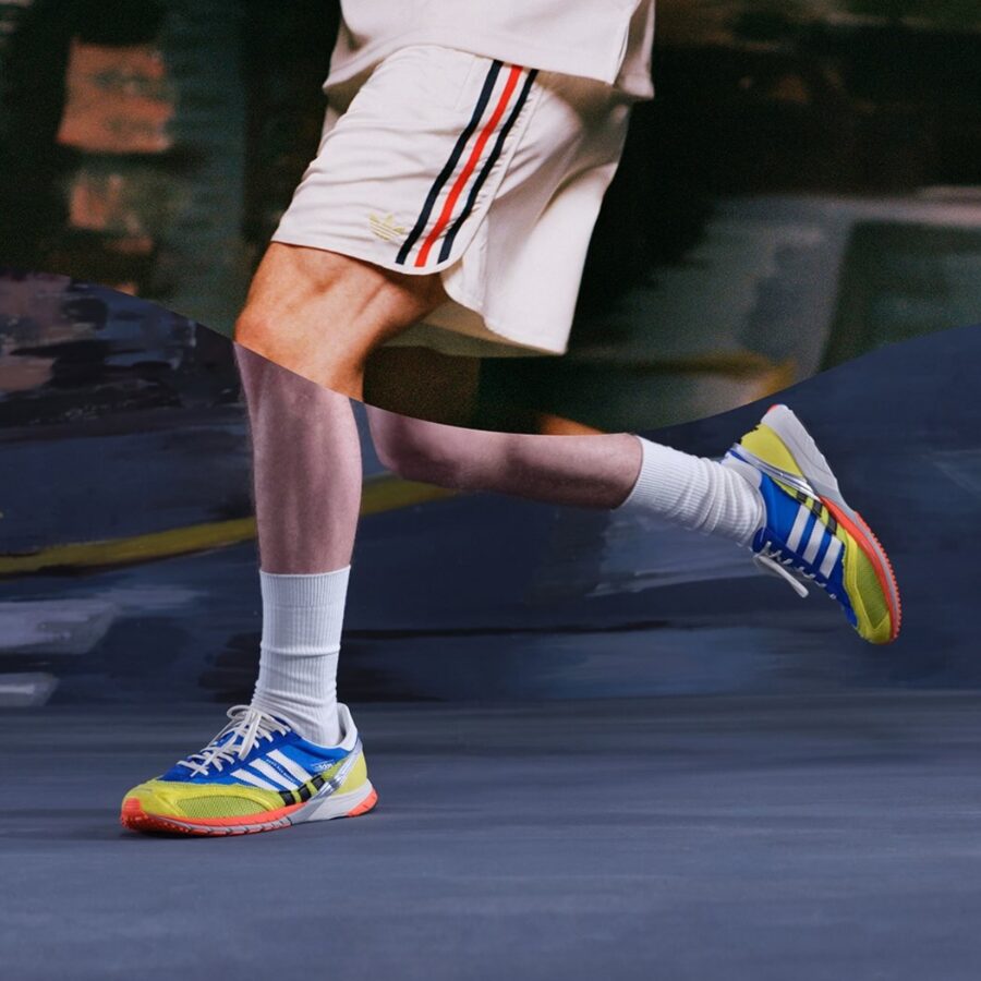 giày adidas adizero sl 72 bad bunny blue jq8757