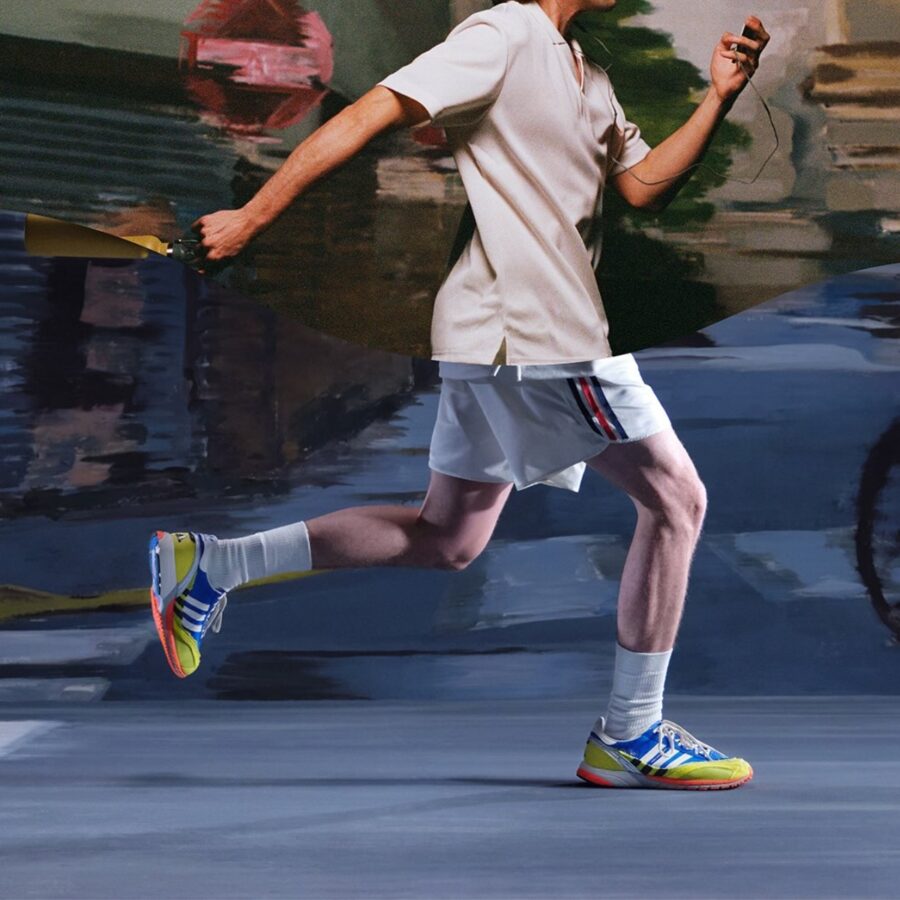 giày adidas adizero sl 72 bad bunny blue jq8757