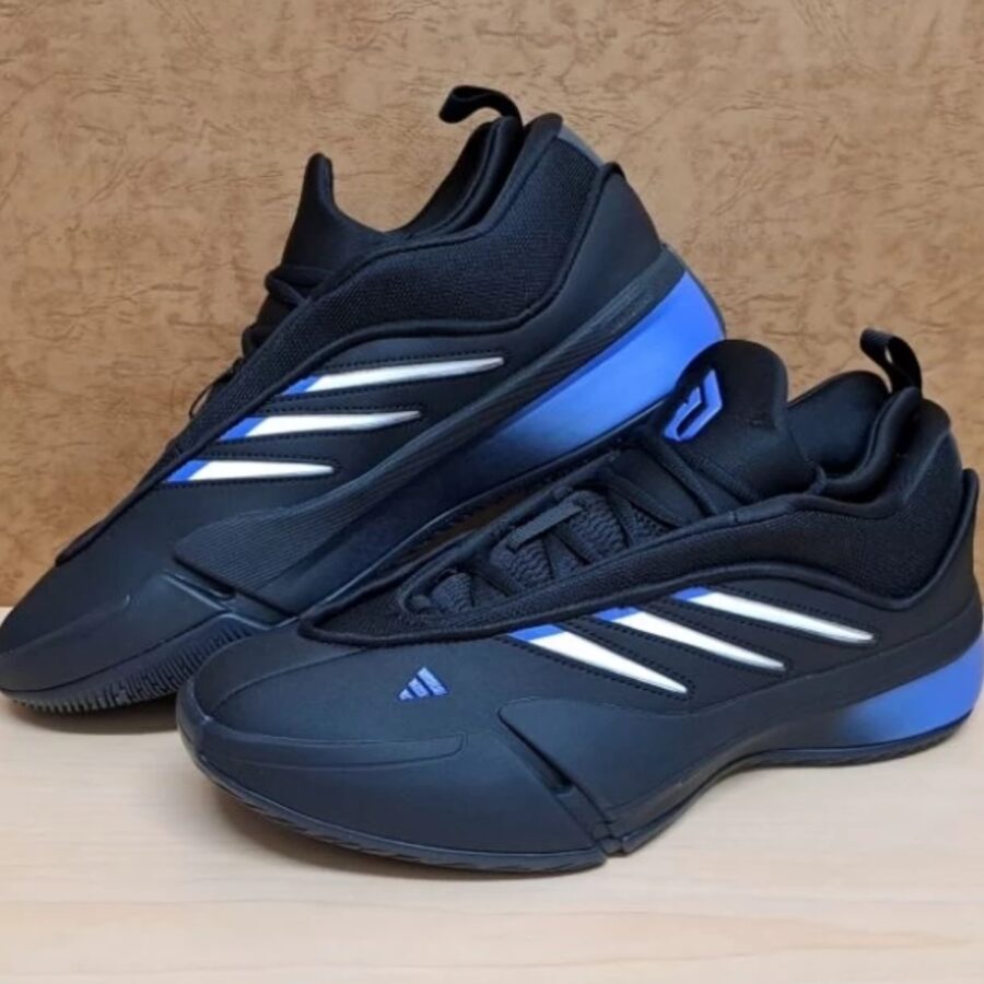 giày adidas dame 9 'core black cobalt blue' ji1938