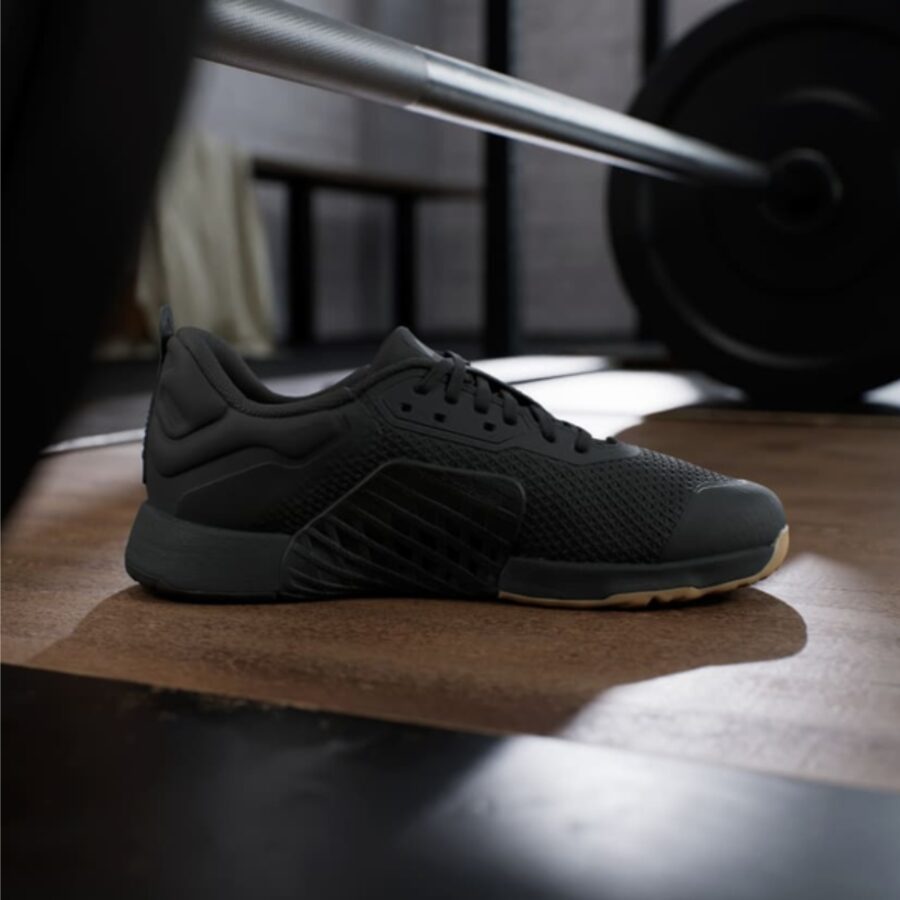 giày adidas dropset 3 strength 'black grey gum' id8632