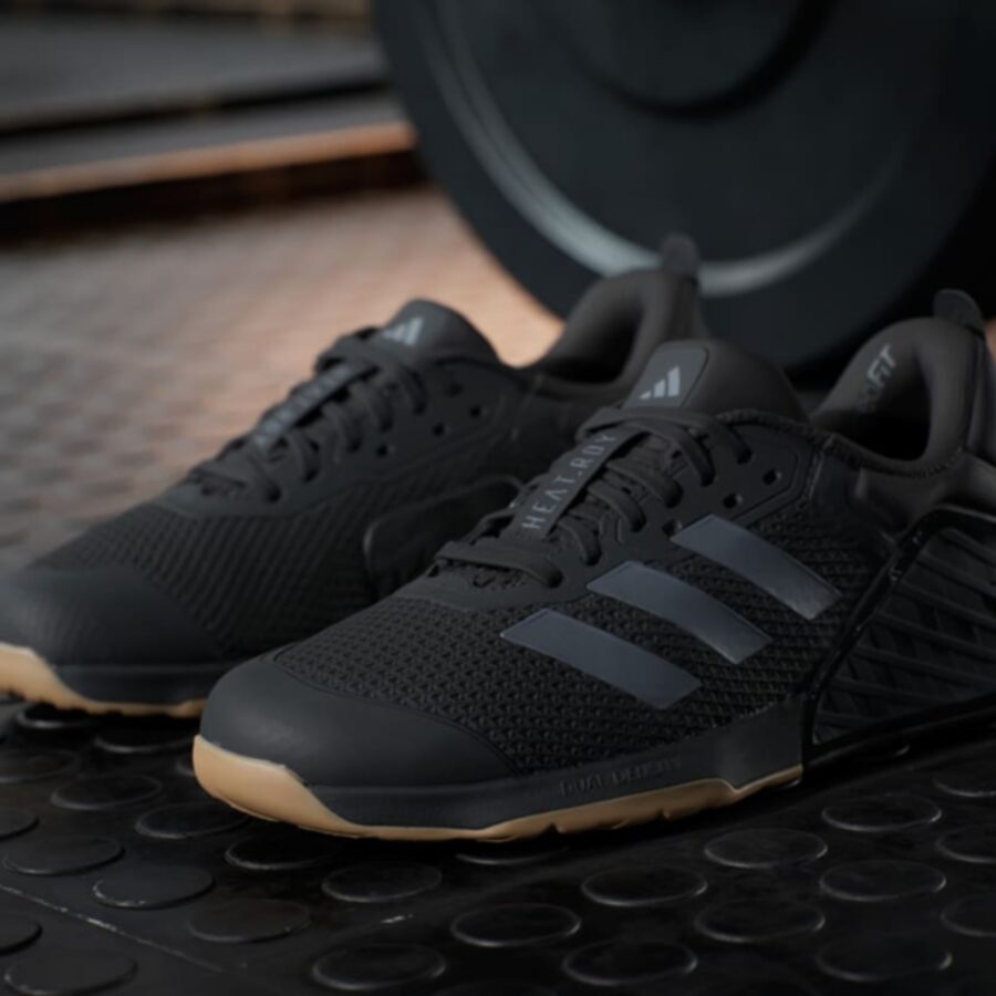 giày adidas dropset 3 strength 'black grey gum' id8632