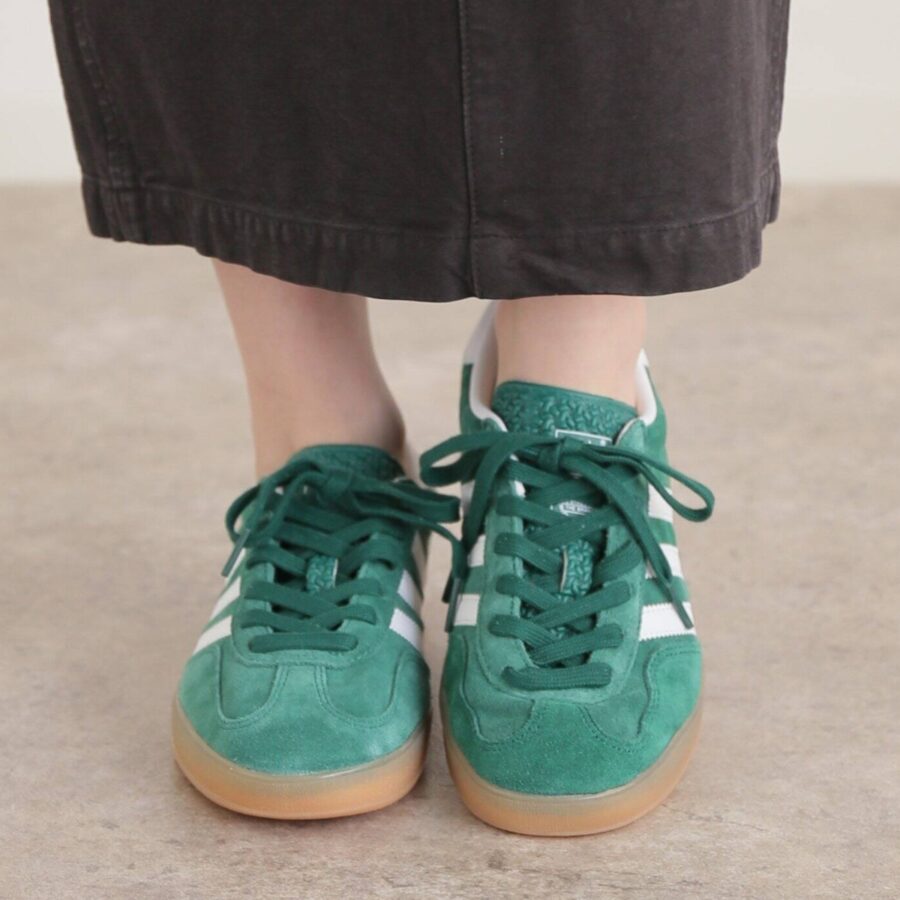 giày adidas gazelle indoor 'collegiate green gum' ji2062