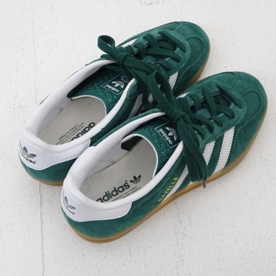 giày adidas gazelle indoor 'collegiate green gum' ji2062