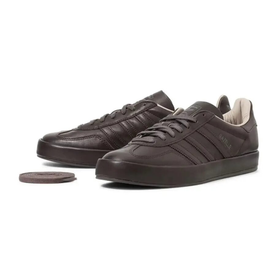 giày adidas gazelle indoor luxe pack dark brown jh5414