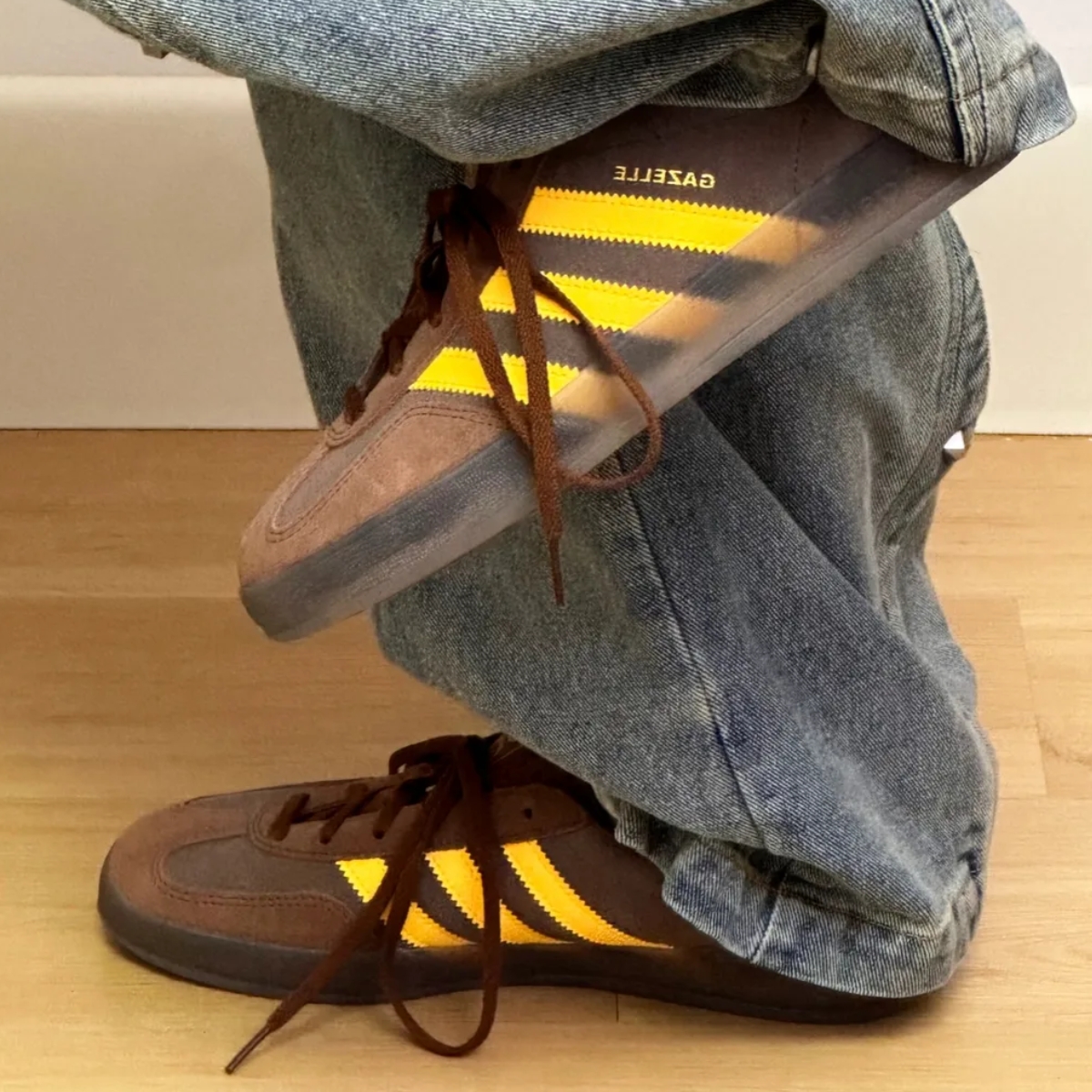 Giày adidas Gazelle Indoor 'Preloved Brown Spark' JI2588