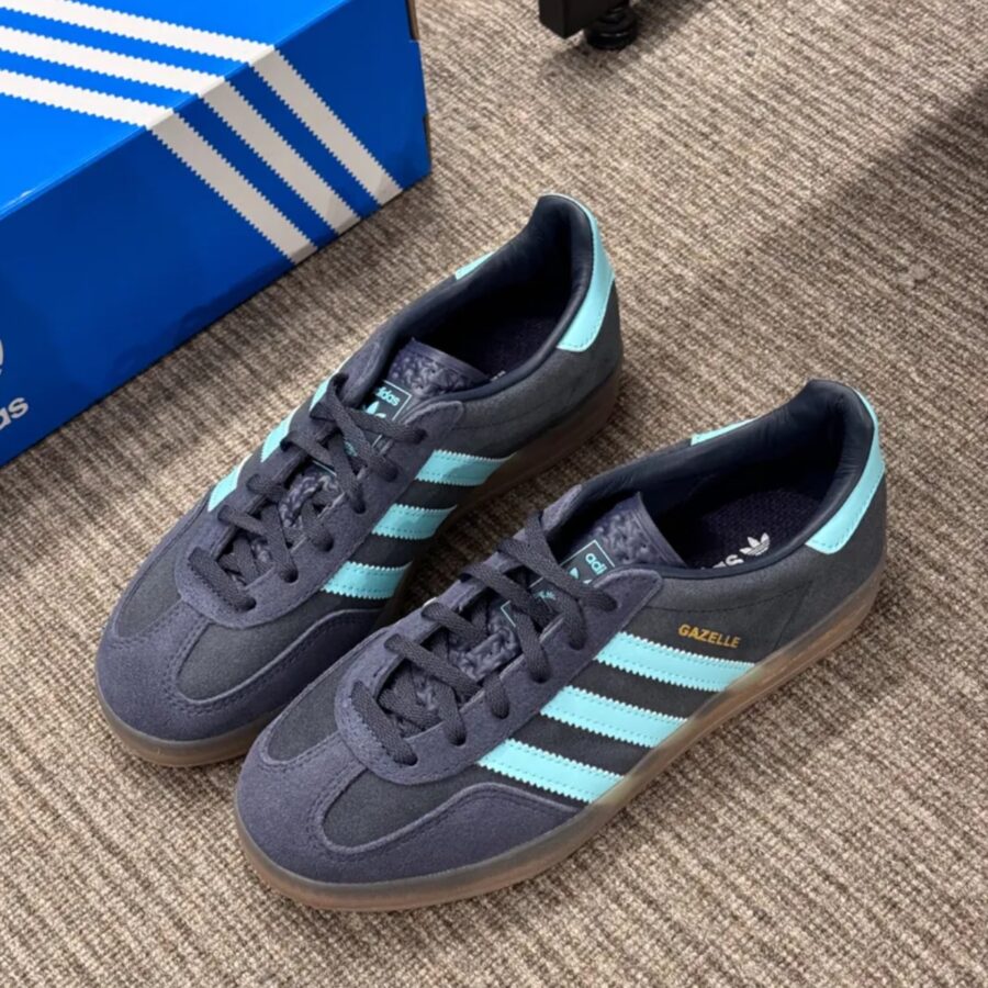 giày adidas gazelle indoor 'shadow navy legend ink' ji2587