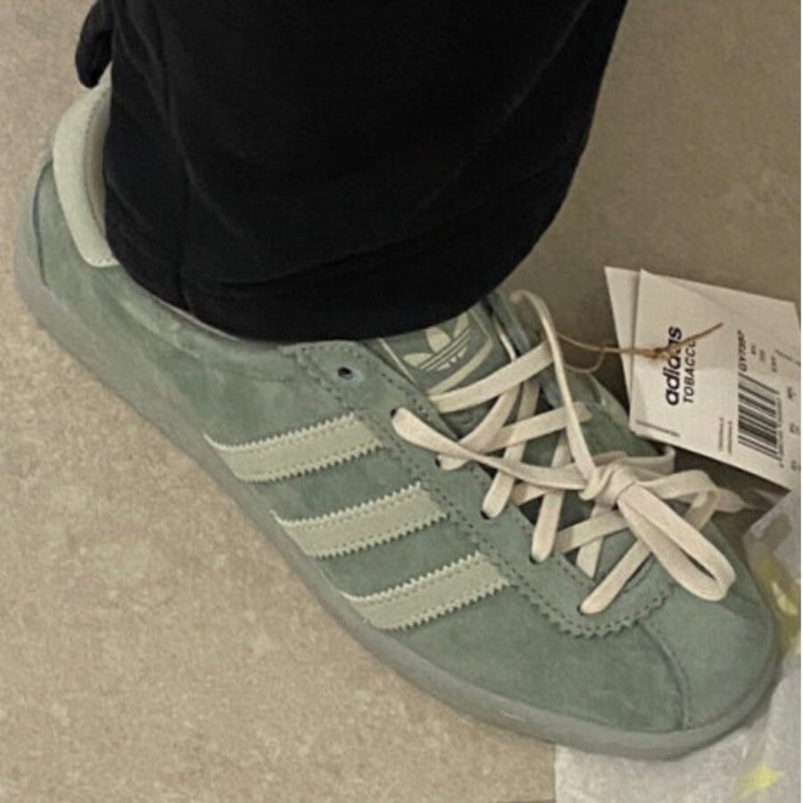 giày adidas originals tobacco shoes 'silver green' gy7397