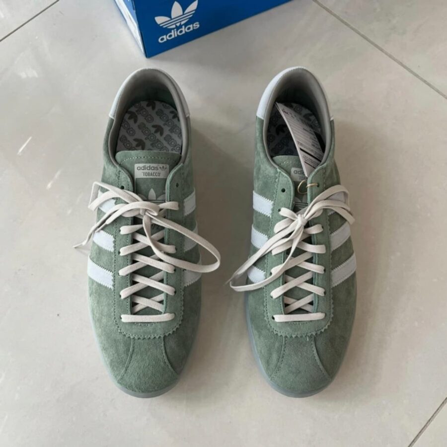 giày adidas originals tobacco shoes 'silver green' gy7397
