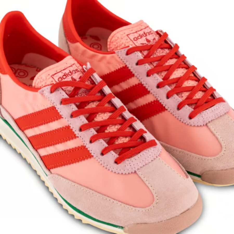 giày adidas sl 72 og semi pink spark red js0254