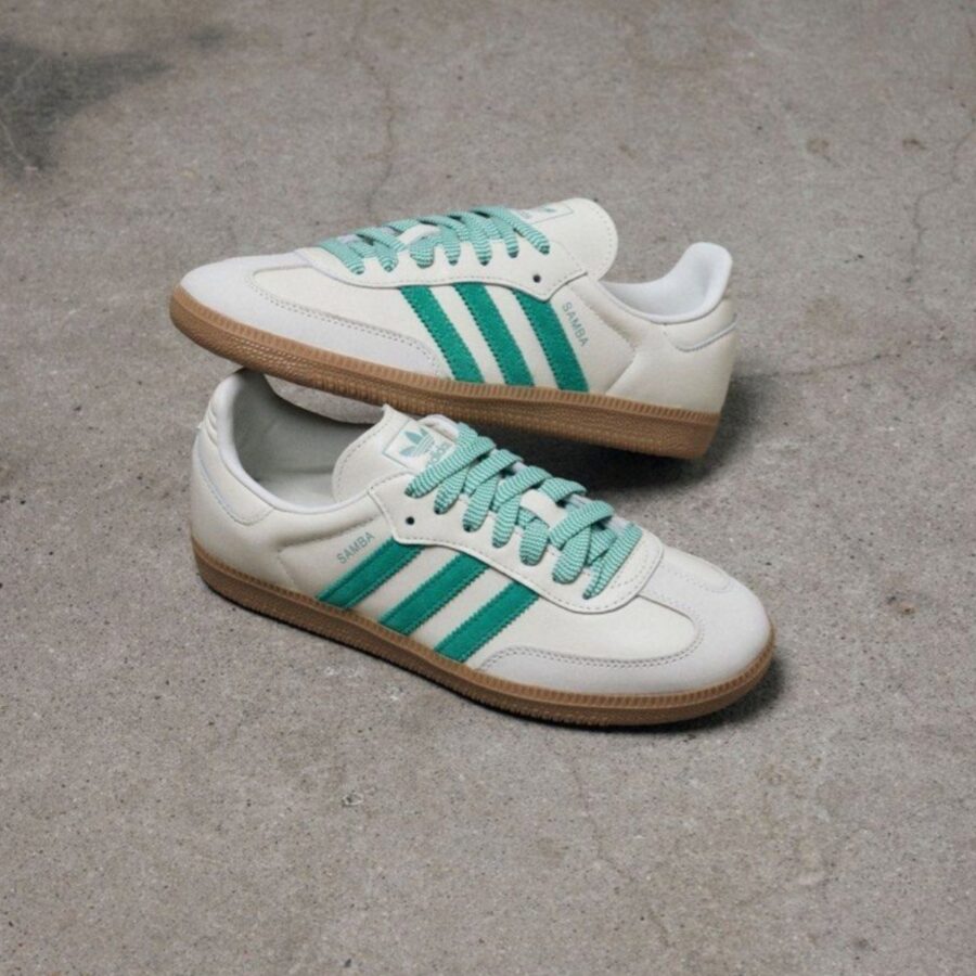 giày adidas samba og 'off white court green' ji3906