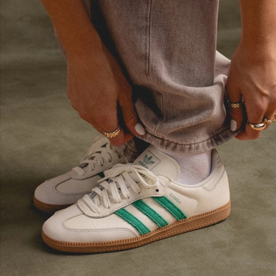 giày adidas samba og 'off white court green' ji3906