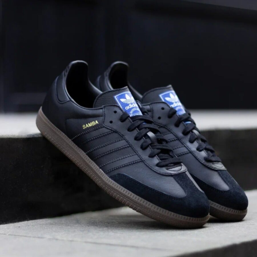 giày adidas samba og 'triple black' ie3438