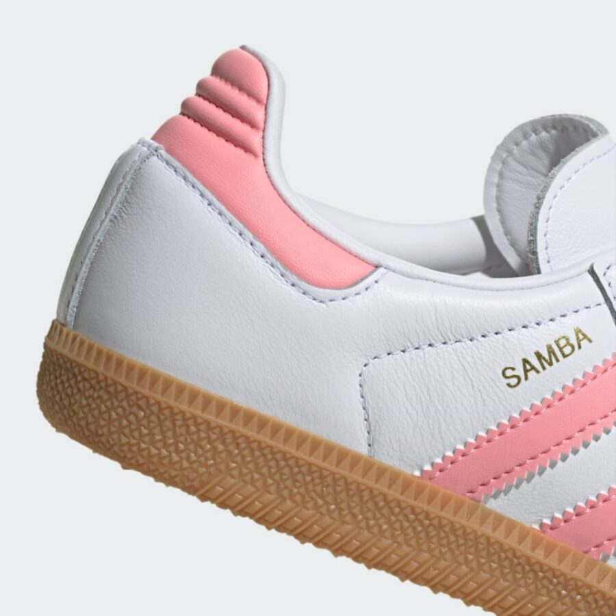 giày adidas samba og "white coral pink" jp5480