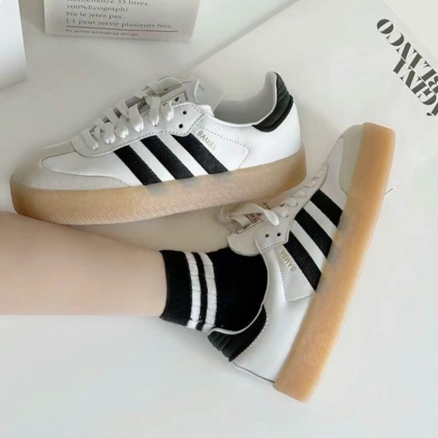 giày adidas sambae 'cloud white black' ji1349