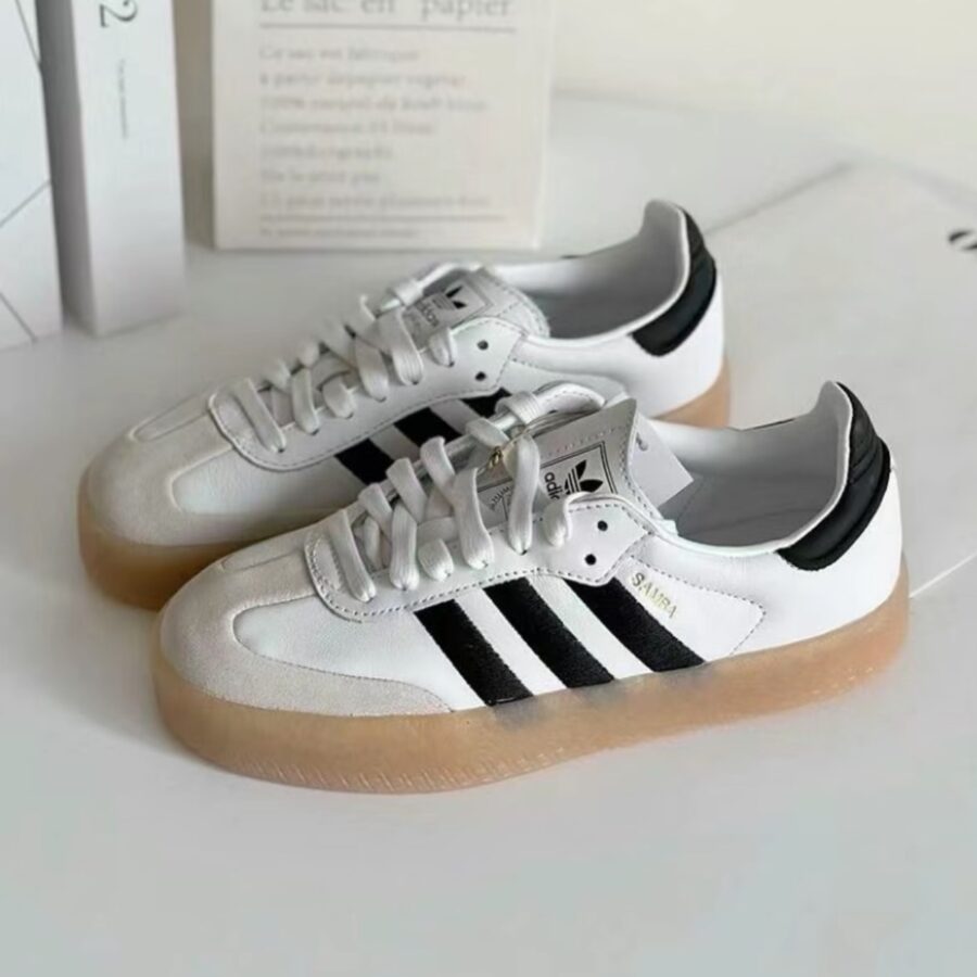 giày adidas sambae 'cloud white black' ji1349