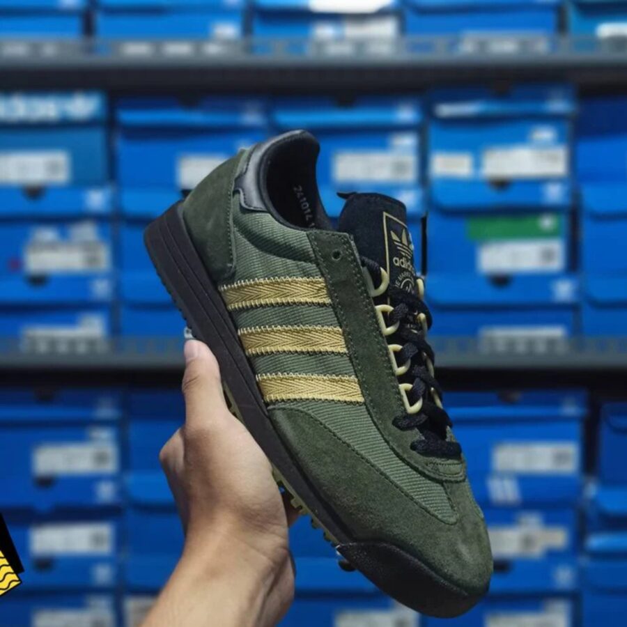 giày adidas x c.p. company sl 83 spzl 'dust green sand' ih3306