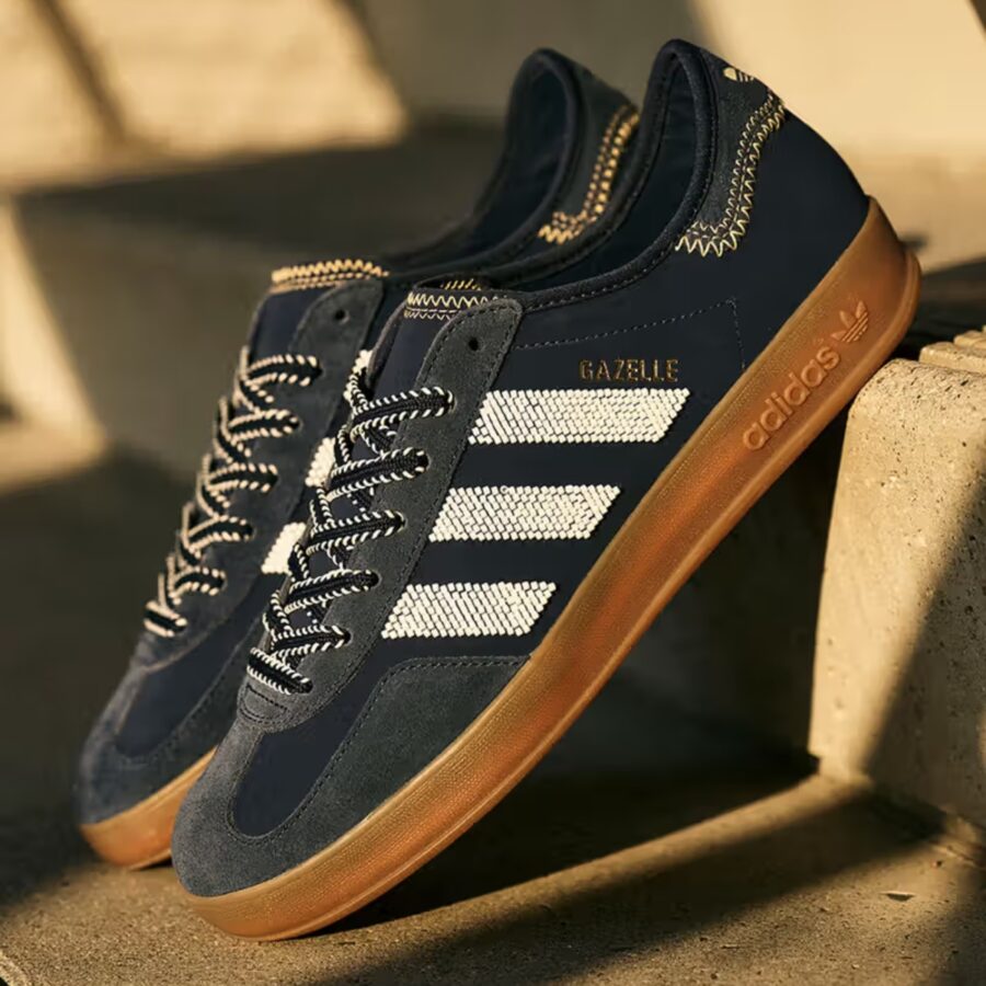 giày adidas x clot gazelle 'navy gum' ih3725