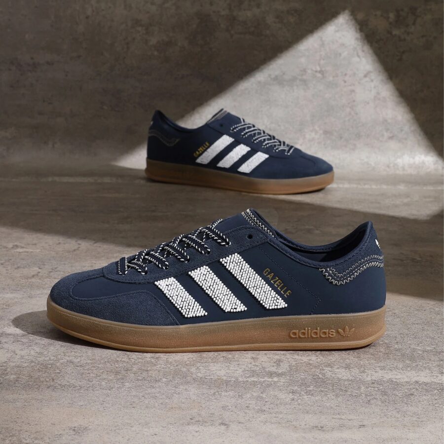 giày adidas x clot gazelle 'navy gum' ih3725