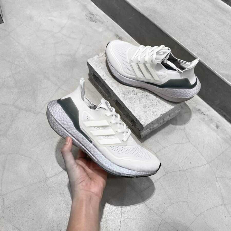 giày sneaker adidas nam nữ ultraboost 21 "crystal white" fy0383
