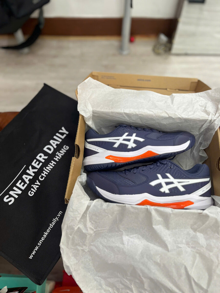 giày asics gel dedicate 8 indigo fog white 1041a408-500