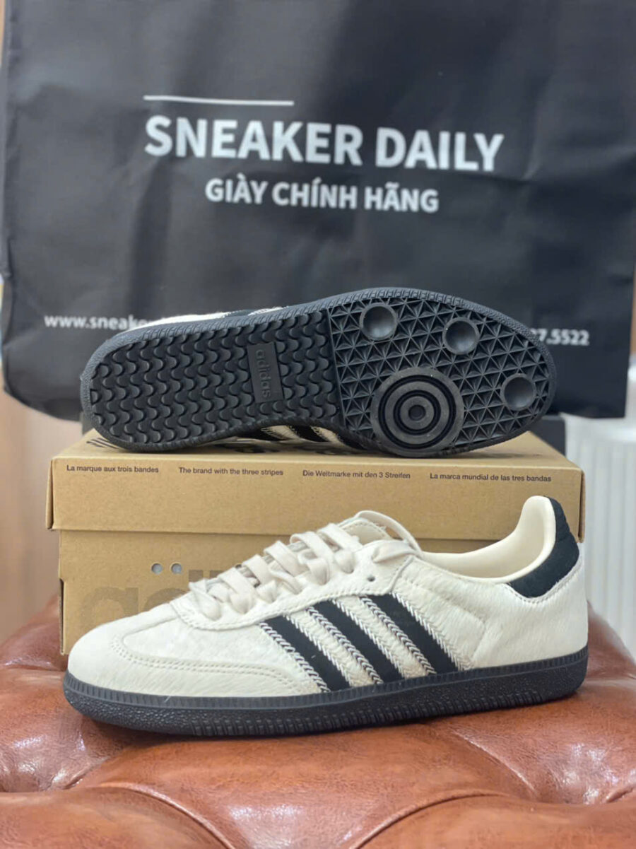 giày adidas samba og 'wonder white black pony' jp5329