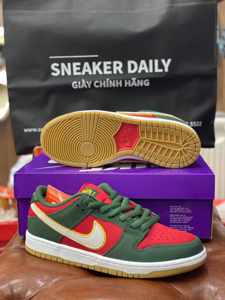 giày nike sb dunk 'seattle sonics' fz1287-300