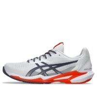 giày asics solution speed ff 3 "white/orange" 1041a438-103