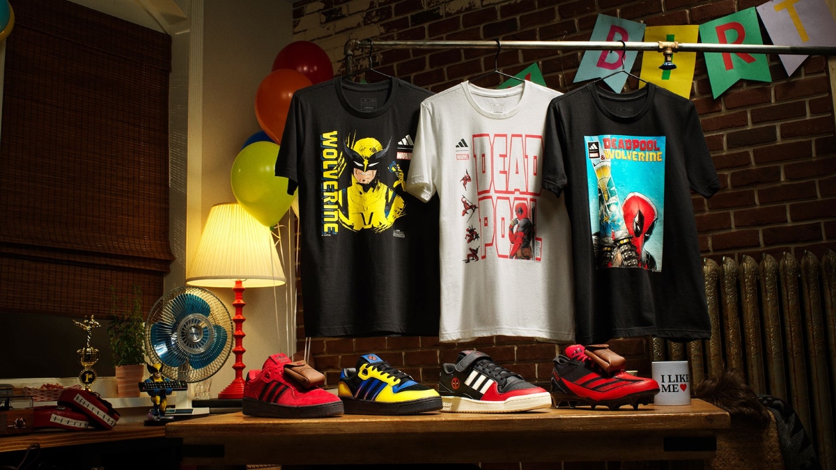 bộ sưu tập adidas x deadpool & wolverine chính thức ra mắt bộ sưu tập adidas x deadpool & wolverine