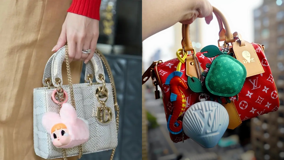 xu hướng bag charm đang quay trở lại mạnh mẽ