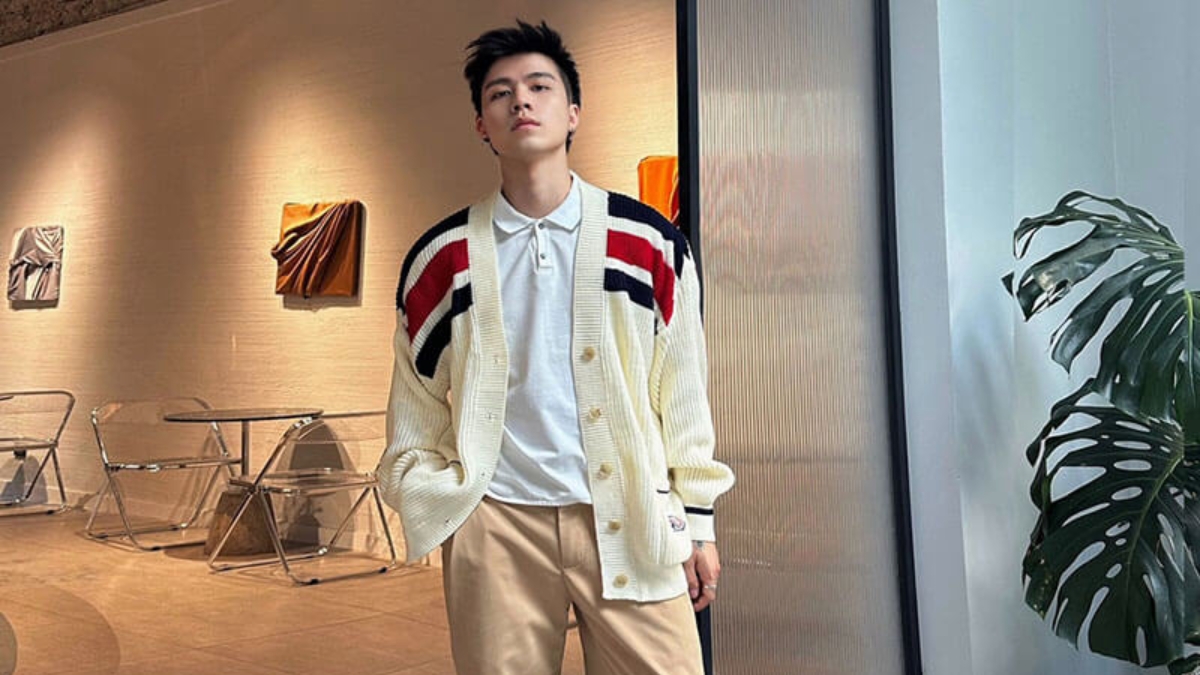 phối đồ với áo cardigan nam