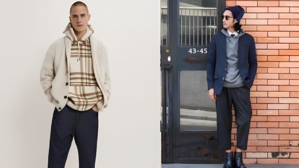 phối đồ với áo cardigan nam
