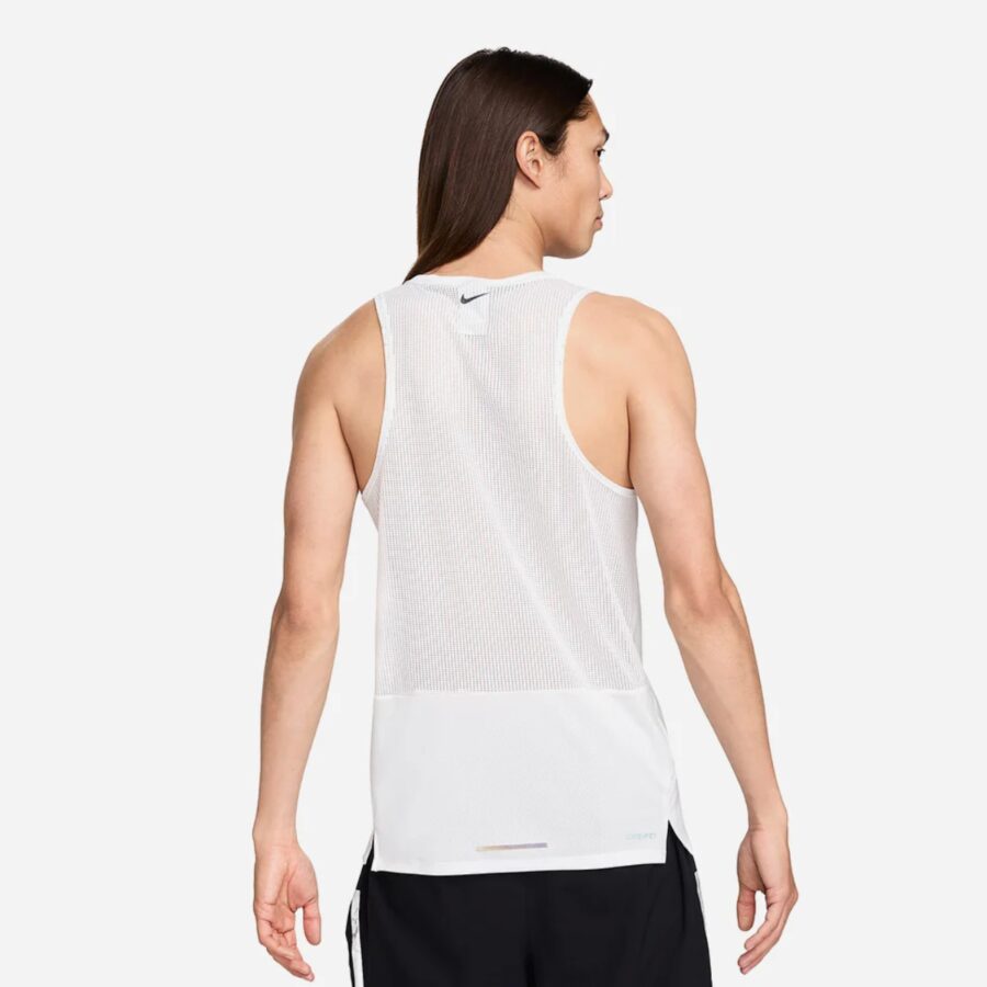 áo nike rise 365 running division men's dri-fit running tank top summit white fn3983-121