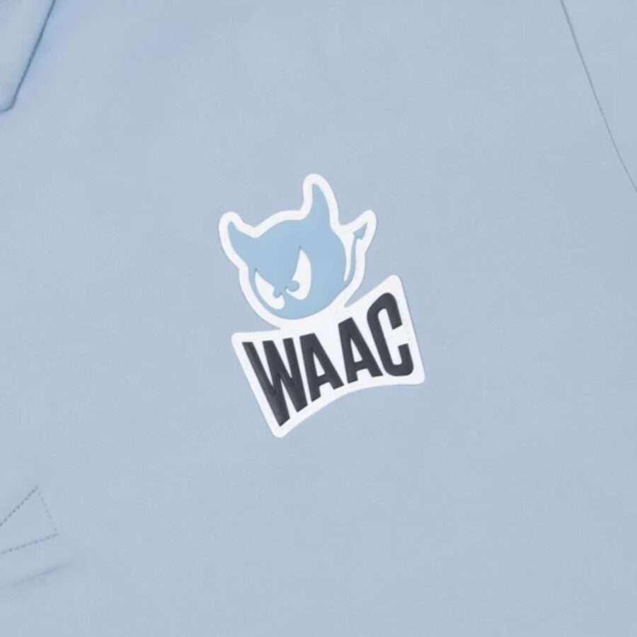 áo waac golf nam player's edition ss polo (waacky type) xanh wmtcm24220-sbx