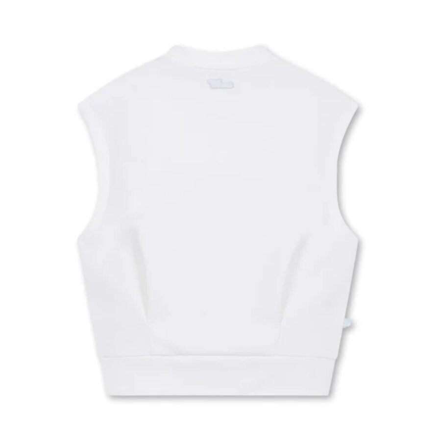 áo waac golf nữ hybrid jersey vest white wwtcs24100-whx