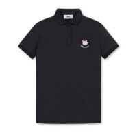 áo waac golf nữ waacky pique ss polo black wwtcm24200-bkx